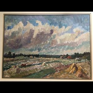 Very rare oil paintings by Whitney Hubbard..